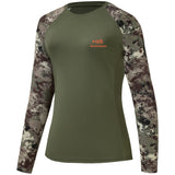 Women's Hunting Camo Long Sleeve UV Shirts FS13W - Bassdash
#color_grunge-camo