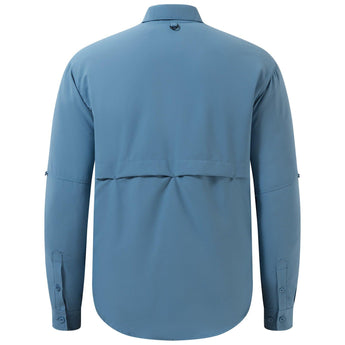 Men's UPF 50+ Long Sleeve Fishing Button Down Shirt FS21M NEW COLOR - Bassdash