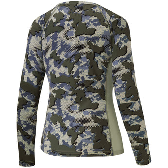 Women's Hunting Camo Long Sleeve UV Shirts FS13W - Bassdash
#color_green-vegetation-camo