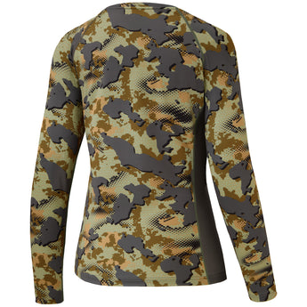 Women's Hunting Camo Long Sleeve UV Shirts FS13W - Bassdash
#color_open-terrain