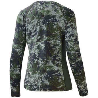 Women's Hunting Camo Long Sleeve UV Shirts FS13W - Bassdash
#color_woodland-ii