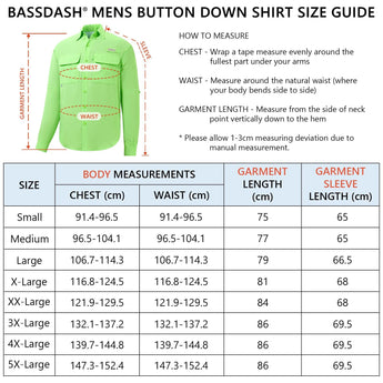Men's UPF 50+ Long Sleeve Fishing Button Down Shirt FS21M NEW COLOR - Bassdash