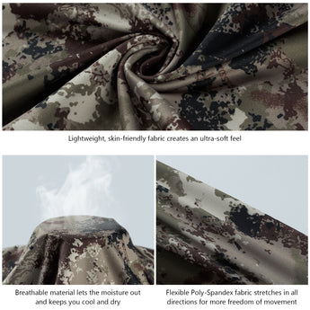 Women's Hunting Camo Long Sleeve UV Shirts FS13W - Bassdash
#color_grunge-camo