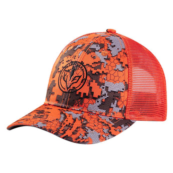 Bassdash Altimate Fishing Hat Mesh Back For Men Women - Bassdash#color_green-leaves#color_blaze-camo