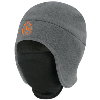 2-in-1 Warm Fleece Hat - Bassdash#color_grey