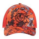 Bassdash Altimate Fishing Hat Mesh Back For Men Women - Bassdash#color_blaze-camo