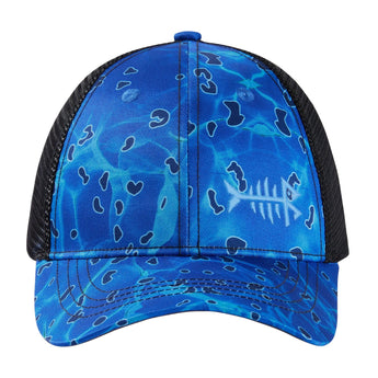 Bassdash Altimate Fishing Hat Mesh Back For Men Women - Bassdash#color_rippled-sea