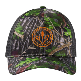 Bassdash Altimate Fishing Hat Mesh Back For Men Women - Bassdash#color_green-leaves