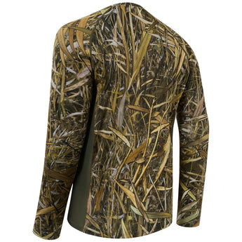 Men's UPF 50+ Camo Long Sleeve Hunting Shirt FS13M - Bassdash
#color_marshreed
