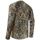 Men's UPF 50+ Camo Long Sleeve Hunting Shirt FS13M - Bassdash
#color_marshreed-ii
