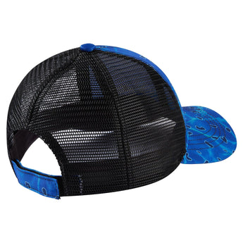 Bassdash Altimate Fishing Hat Mesh Back For Men Women - Bassdash#color_rippled-sea
