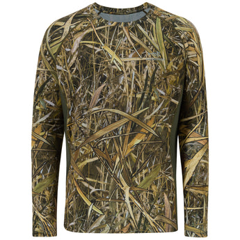 Men's UPF 50+ Camo Long Sleeve Hunting Shirt FS13M - Bassdash
#color_marshreed