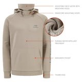 Men’s Fleece Hoodie with Neck Gaiter FS18M - Bassdash
#color_heather-oatmeal