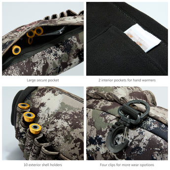 Camo Hunting Muff with Insulated Fleece Lining - Bassdash
#color_grunge-camo