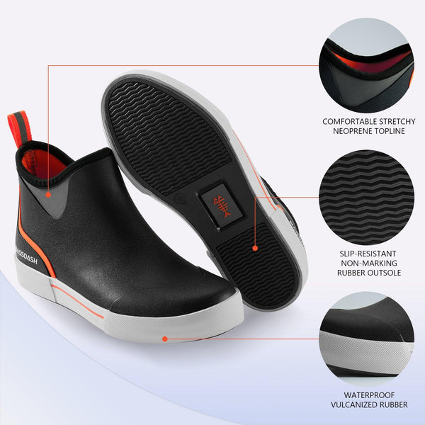 mens waterproof deck boots