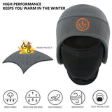 2-in-1 Warm Fleece Hat - Bassdash#color_grey