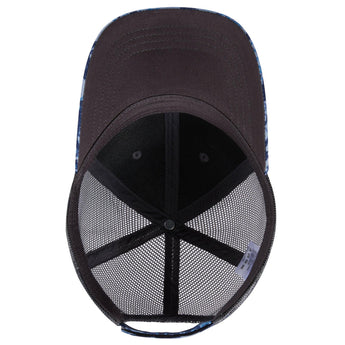 Bassdash Altimate Fishing Hat Mesh Back For Men Women - Bassdash#color_blue-scales