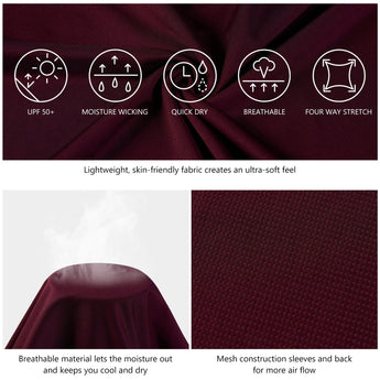 Men's UPF 50+ Long Sleeve Fishing Shirt FS01M - Bassdash