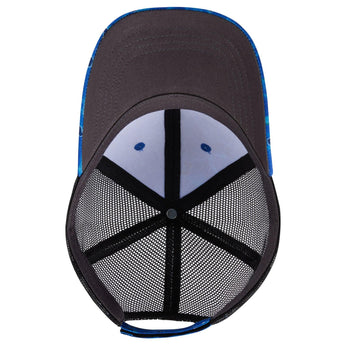 Bassdash Altimate Fishing Hat Mesh Back For Men Women - Bassdash#color_rippled-sea