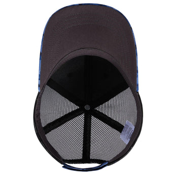 Bassdash Altimate Fishing Hat Mesh Back For Men Women - Bassdash#color_blue-black-camo