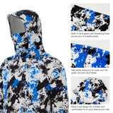 Men’s Fleece Hoodie with Neck Gaiter FS18M - Bassdash
#color_blue-black-camo-no-logo-at-sleeve