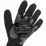 WintePro Water-resistant Fishing Hunting Gloves with Fleece Lining - Bassdash
#color_black