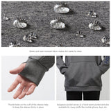 Men’s Fleece Hoodie with Neck Gaiter FS18M - Bassdash
#color_dark-heather-grey