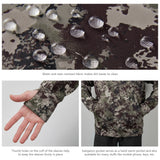 Men’s Fleece Hoodie with Neck Gaiter FS18M - Bassdash
#color_grunge-camo-no-logo-at-sleeve