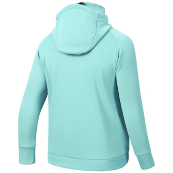 Youth Fishing Fleece Hoodie with Mask FS18Y - Bassdash#color_seafoam