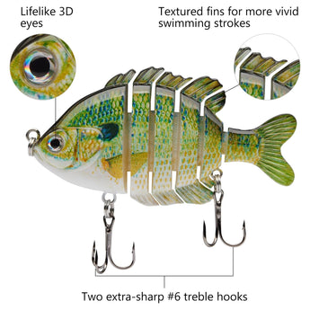 SwimPanfish Hard Swimbait 3.5in/0.85oz - Bassdash