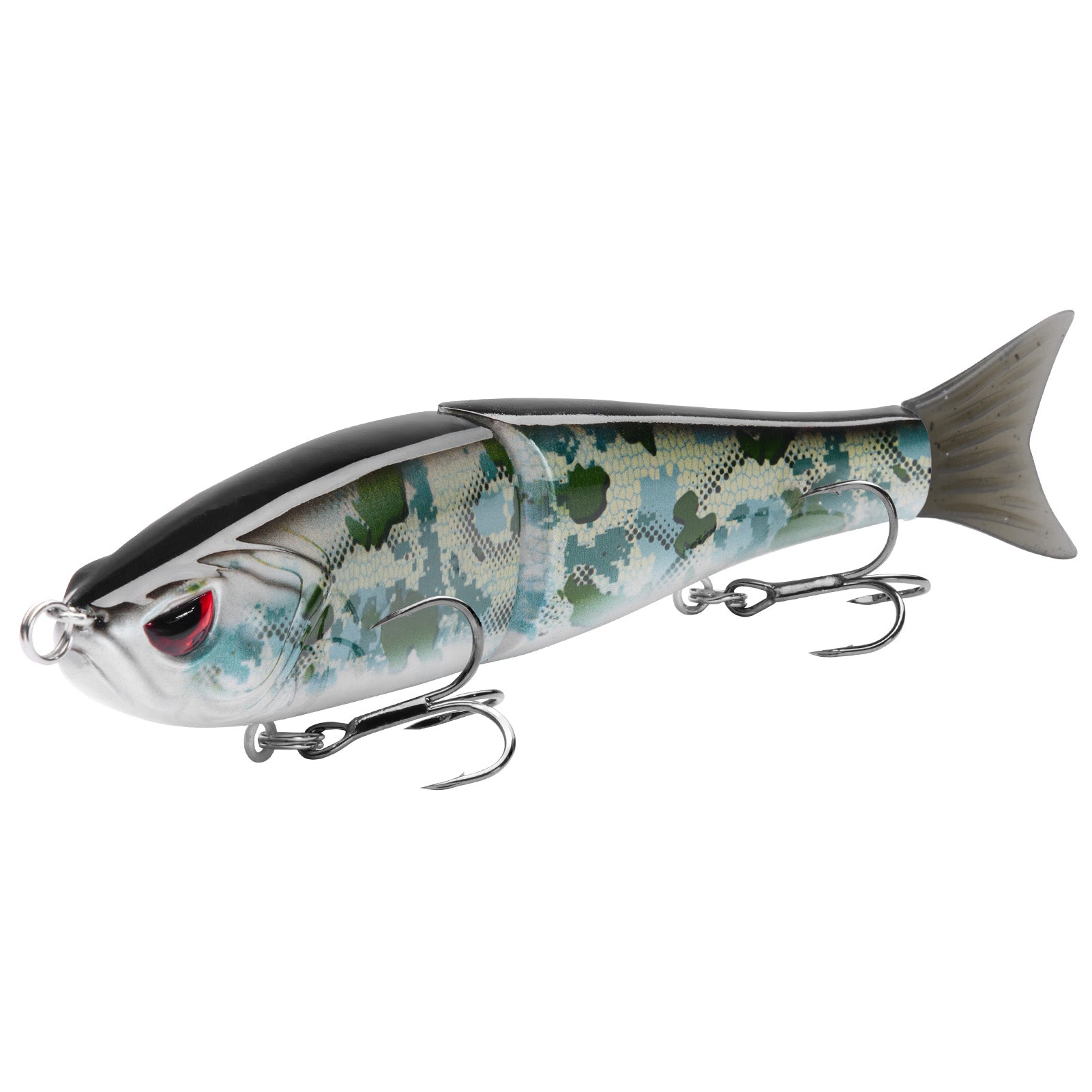 Lot De 3 Leurres Bassdash SwimShad Glide Baits Articulés Pour Achigan, Brochet Et Carnassiers