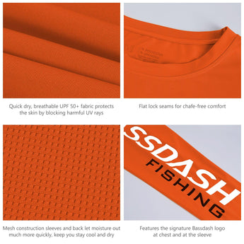 Youth UPF 50+ Long Sleeve Fishing Shirt FS01Y - Bassdash