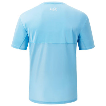 short sleeve uv shirts sky blue