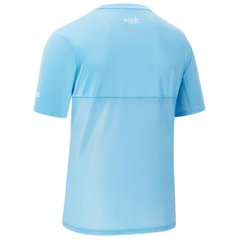 short sleeve uv shirts sky blue