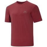 Red performance fishing shirts