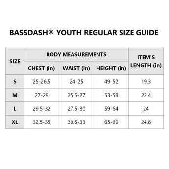 Youth UPF 50+ Long Sleeve Fishing Shirt FS01Y - Bassdash