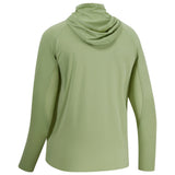 Men’s UPF 50+ Long Sleeve Fishing Hoodie with UV Neck Gaiter FS06M - Bassdash #color_lint