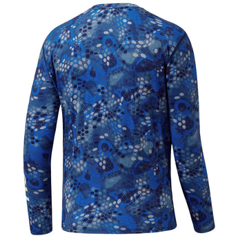 Mens long sleeve sun protection camo shirt - Bassdash