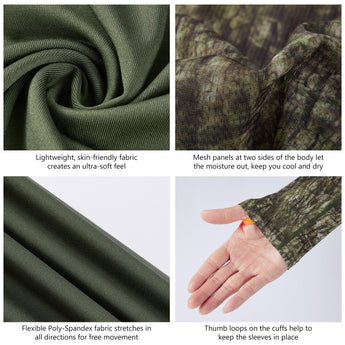 Men's UPF 50+ Camo Shirt - Bassdash