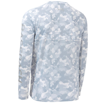 mens fishing shirts long sleeve Grey BG1091