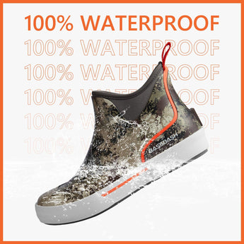 Men's 4.5inch Waterproof Deck Boots - Bassdash
#color_grunge-camo