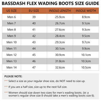 Men’s Flex Wading Boots with Rubber Sole - Bassdash
