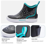 Women’s 4.5” Waterproof Deck Boots - Bassdash
#color_black-leopard