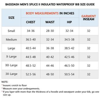 Men’s Splice II Insulated Hunting Bibs - Bassdash