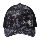 Bassdash Altimate Fishing Hat Mesh Back For Men Women - Bassdash#color_night-digital-camo