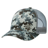 Bassdash Altimate Fishing Hat Mesh Back For Men Women - Bassdash#color_rock-camo