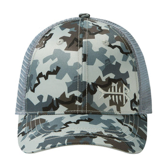 Bassdash Altimate Fishing Hat Mesh Back For Men Women - Bassdash#color_rock-camo