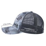 Bassdash Altimate Fishing Hat Mesh Back For Men Women - Bassdash#color_grey-hexagonal-scales