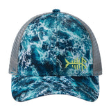 Bassdash Altimate Fishing Hat Mesh Back For Men Women - Bassdash#color_ocean-camo