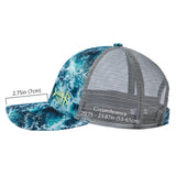 Bassdash Altimate Fishing Hat Mesh Back For Men Women - Bassdash#color_ocean-camo